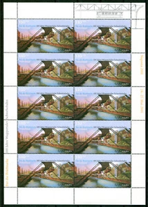 Bund 2171 II KB ** postfrisch mit Zudruck NAPOSTA Kleinbogen Tag der Briefmarke - Picture 1 of 3