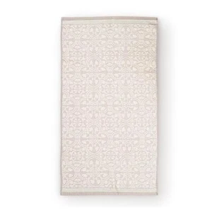 Asciugamano PIP Studio piastrelle de pip cachi 55x100 cm jacquard spugna ornamenti beige - Foto 1 di 5