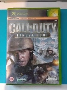call of duty finest hour original xbox game - Picture 1 of 4