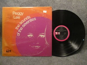 33 RPM LP Record Peggy Lee The Sounds Of The 70s Limited Edition Capitol SL-6694 - Picture 1 of 3