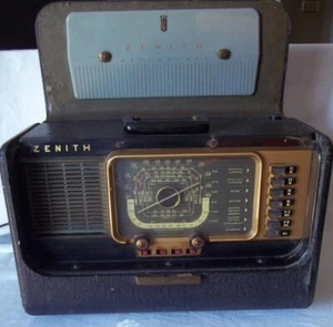 Radio H500 5H40 Zenith Transoceánico Onda Transoceánica De Colección - Imagen 1 de 12