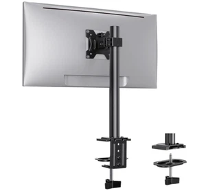 ERGEAR 13-32" COMPUTER DESK MONITOR MOUNT - # EGCM12 - UP TO 17.6 LBS - BLACK - Picture 1 of 7