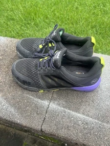 Timberland PRO Radius Composite Safety Toe (Black/Purple/Hi-Viz) Women's Shoe 9 - Picture 1 of 2