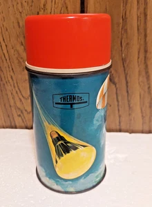 Mercury Raketenstart Space Capsul Thermoskanne 1963 komplett Vintage - Bild 1 von 9