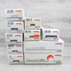 MÄRKLIN 47878, 47892, 48011 etc. - H0 - 10x Leer-OVPs für Güterwagen - #BC10345 - Picture 1 of 7