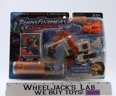 Figura de acción Hasbro Hoist con Refute Transformers Armada 2001 NUEVO SELLADO Foto 1 de 4