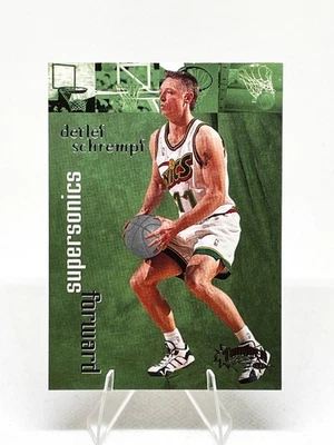 1998-99 SkyBox Thunder Detlef Schrempf #27 Seattle Supersonics HOF - Image 1 of 3