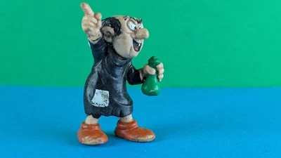 Schlumpf Schlümpfe Schleich Gargamel mit Reagenzgläsern - Bild 1 von 2