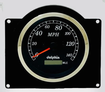1961 1962 1963 1964 1965 1966 Ford Truck GPS Gauge Dash Panel 5" Speedometer - Image 1 of 3