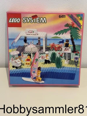 Lego 6411 System Leerkarton Paradise Sand Dollar Cafe - Paradisa Cafe #1 - Bild 1 von 4