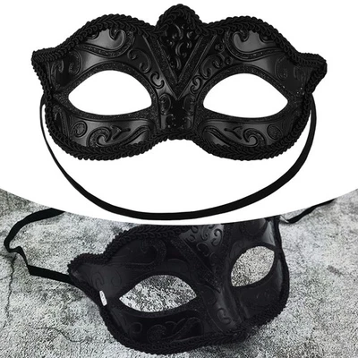 Venezianische Augenmaske Damen Maske Venedig Ball Erotik Ornamente // - Bild 1 von 4