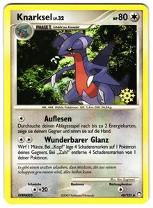 GABITE KNARKSEL 48/123 - LP - SNOWFLAKE ADVENT CALENDER PROMO GERMAN POKEMON - Picture 1 of 5