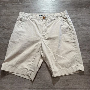 Brooks Brothers Shorts Mens 32 Chino Beige 100% Cotton Preppy 1818 10" Casual - Picture 1 of 7