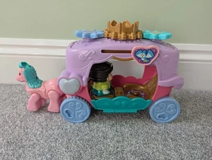 VTech Toot-Toot Friends Kingdom Princess Lily & her Carriage Pony Horse Toy - Picture 1 of 10