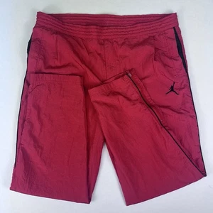 Pantaloni Nike Air Jordan Flight Red Track vintage anni 90 uomo XL basket atletico - Foto 1 di 9