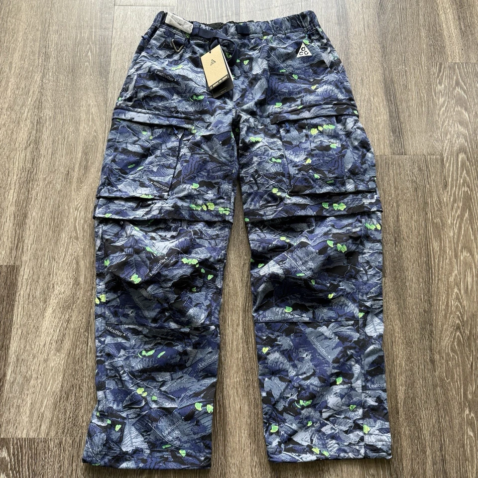 Pantalones Cortos Nike ACG Smith Summit Camuflados Cortador de Hojas Azul Carga Para Hombre Talla M HQ0199 Foto 1 de 4