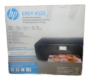 HP Envy 4520 Wireless All-In-One Color Inkjet Printer With Toner NEW Open Box🔥 - Picture 1 of 6