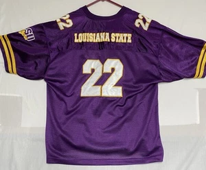 Vintage Starter LSU Tigers Jersey Men’s XL Purple Stitched NCAA Football - Picture 1 of 10
