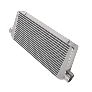 Universal Aluminum alloy Intercooler Radiator 3" Inlet / outlet 600X300X76MM - Picture 1 of 12