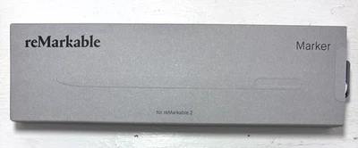 Original ReMarkable Marker Stylus Pen for reMarkable 2 Light Gray NEW - Image 1 of 4