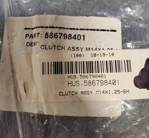 Husqvarna chainsaw Clutch P# 586 798 401 - Picture 1 of 3