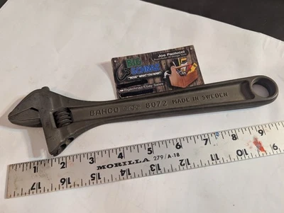 Bahco 10" No. 8072 Adjustable Wrench - Image 1 of 4