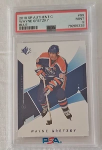 2018-19 Upper Deck SP Authentic Blue Wayne Gretzky #99 PSA 9 - Picture 1 of 2