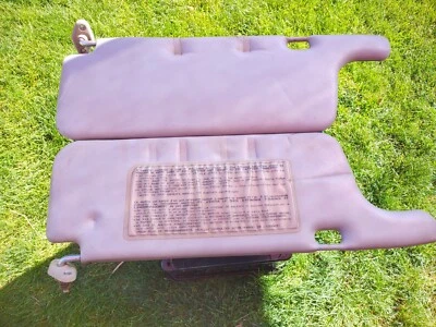 Nissan 720 1985 1986.5 camioneta pickup parasol visera gris/negro OEM Foto 1 de 4