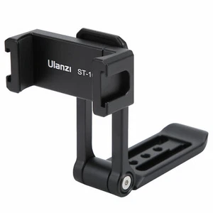 Ulanzi ST‑16 Mobile Phone Mount Holder Fixing Clip 1/4inch Screw Cold Shoe Mount - Picture 1 of 9