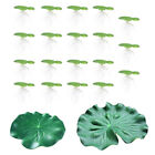  Pond Artificial Lotus Aquarium Leaf Simulation Duckweed Water Lily