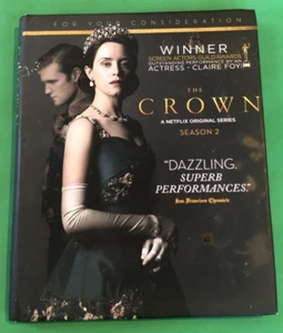 RARE 2017 THE CROWN EMMY FYC DVD NETLIX SEASON 2 CLAIRE VOY MATT SMITH PROMO OOP - Picture 1 of 16