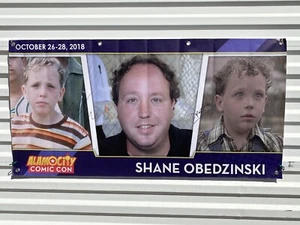 Alamo City Comic Con Vinyl Banner Poster Signed Autographed Shane Obedzinski - Picture 1 of 6