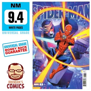 SPIDER-MAN #7 Cover D NM 9.4 KEY 1st appearance Spider-Boy (Bailey) MARVEL 2023 - Picture 1 of 8