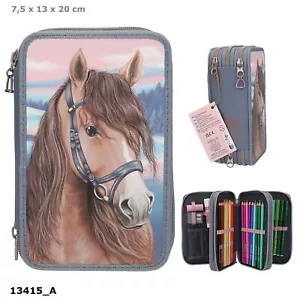 Federtasche Mädchen gefüllt Miss Melody 3 Fach mit 3 D Effekt - Bild 1 von 9