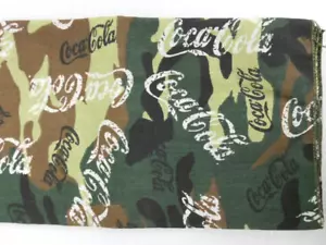 Bandana Coca-Cola Woodland Camouflage Hav-A-Hank EE. UU. 20" X 20" - NUEVA - Imagen 1 de 6
