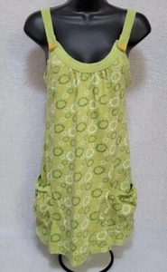SO Womens Shirt Top Blouse Size S Small Green White - Picture 1 of 12