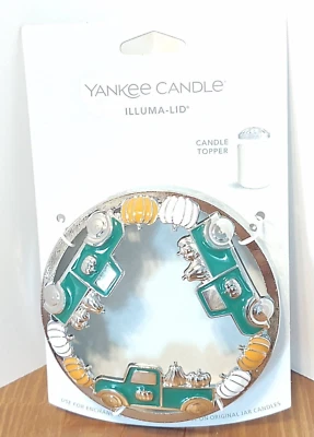 Yankee Candle Pumpkin Truck Illuma tapa tarro grande mediano nuevo Foto 1 de 4