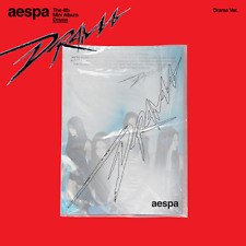 aespa [DRAMA] 4th Mini Album (Drama Ver.) CD+Sticker+Poster+Card SEALED