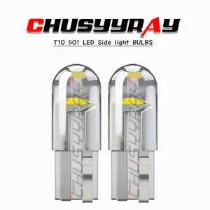 FOR Toyota Prius 2004-2015 T10 LED Xenon White Number Plate Light Bulbs 6000K - Picture 1 of 11