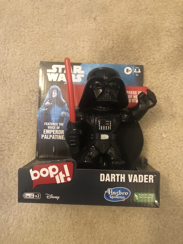 Hasbro Gaming Star Wars Darth Vader Bop It Electronic Game NEW - Image 1 of 1