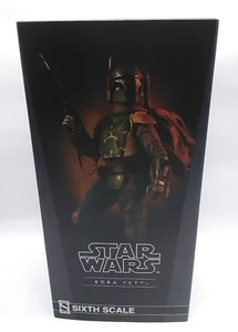Sideshow Star Wars Empire Strikes Back Boba Fett 1/6 Scale Figure NIB *Signed* - Picture 1 of 4