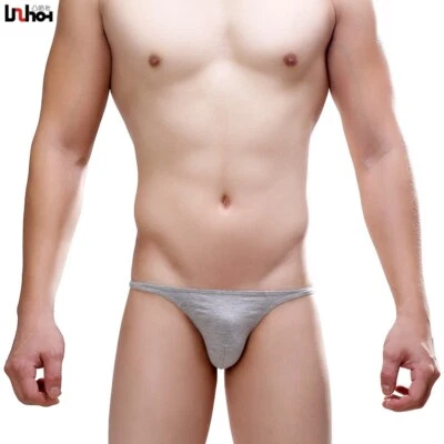 Sexy Tanga Calzoncillos Hombre Algodón Gay Ropa Interior Lencería Bragas Club Ropa Rojo Foto 1 de 4
