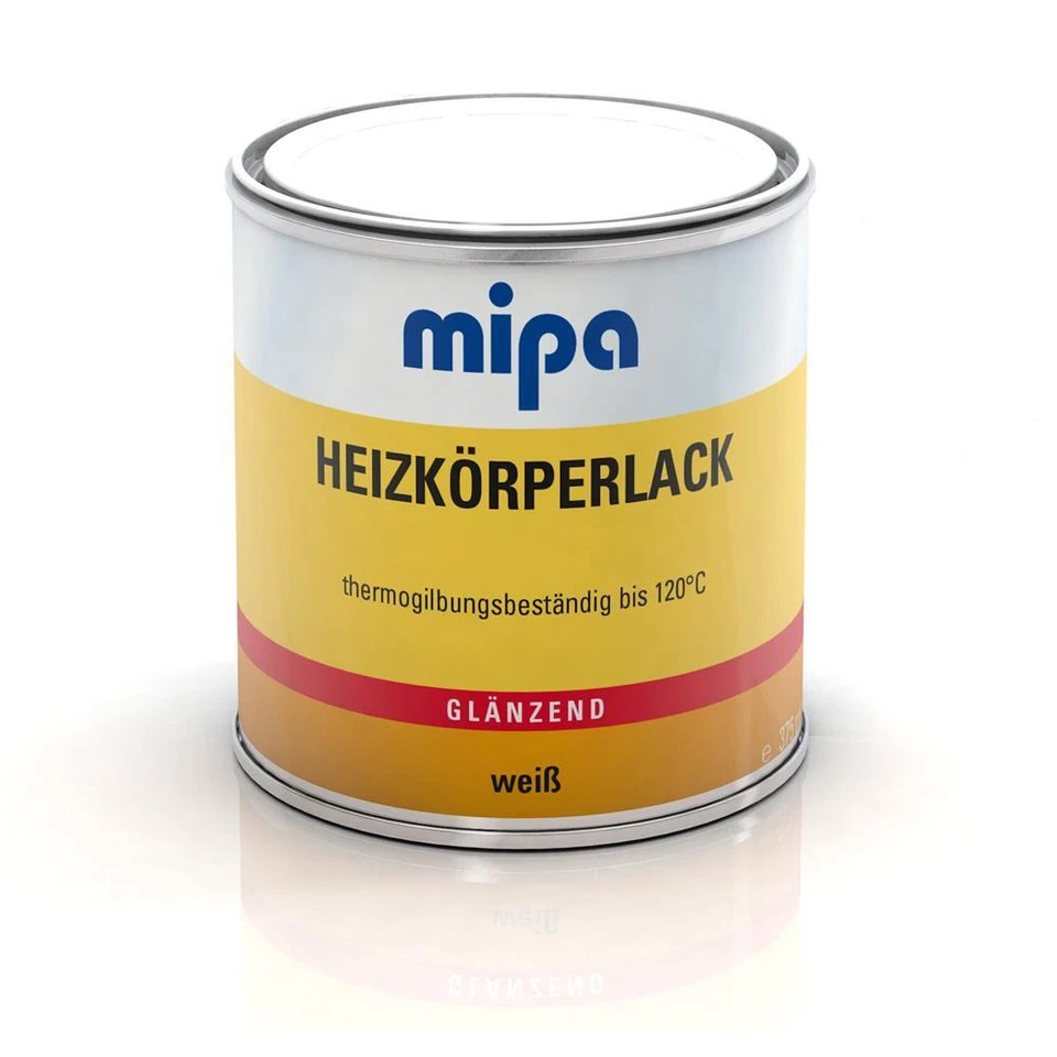 MIPA Heizkörperlack 375ml RAL9010 weiß, gilbungsbeständig <120°C, 180°C - Bild 1 von 1