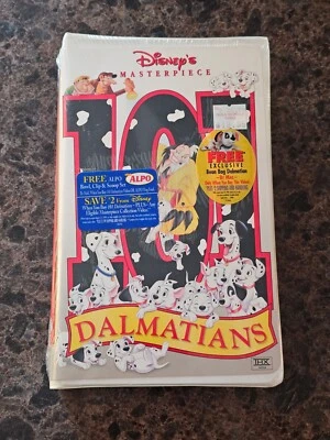 BRAND NEW 101 Dalmatians (VHS; 1998) Walt Disney RARE Sealed OOP *SEE NOTE* - Image 1 of 3