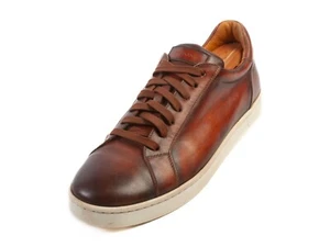 Magnanni Brown Hand Finished Sneakers 33165 - Picture 1 of 6