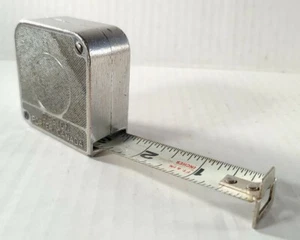 Vintage (1965) Disston Porter Canada Big Chief 12 ft. Metal Tape Measure. - Picture 1 of 11