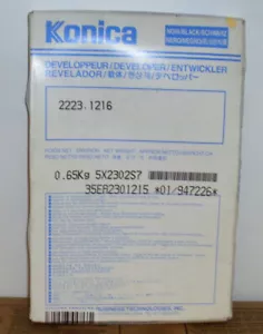 Konica Minolta 2223 1216 desarrollador negro embalaje original b - Imagen 1 de 1