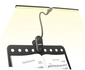 24 LED Music Stand Light,Rechargeable Folding Clip On Piano Lamp,Orchestra - Picture 1 of 8