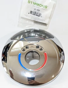 NUR Blende Symmons 4-500-TRM Visu-Temp Dusche poliert Chrom OHNE Ventil oder Griff - Bild 1 von 3