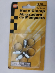 Koehler Enterprises KE4SS Hose Clamps Pack of 4 Range (1/4"~5/8") - Picture 1 of 1